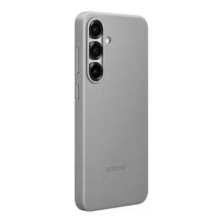 Клип-кейс (накладка) Samsung Kindsuit Case для Samsung Galaxy S25 Plus экокожа, поликарбонат, серый - 2