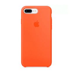 Клип-кейс (накладка) Apple Silicone Case для Apple iPhone 7 Plus / 8 Plus силикон, Spicy Orange