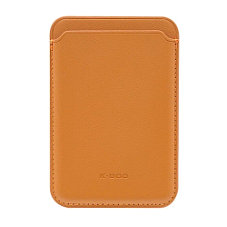 Кардхолдер K-DOO Mag Leather Wallet для Apple iPhone кожа, светло-коричневый