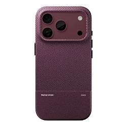Клип-кейс (накладка) Native Union (Re) Classic Case для Apple iPhone 18 Pro / 17 Pro полиуретан, поликарбонат, "тёмная вишня"