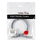 Патч-корд Telecom 5e RJ45 - RJ45 1 м, серый - 4