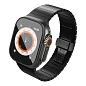 Браслет VLP Titanium Band для Apple Watch 42 / 44 / 45 / 49mm титан, сталь чёрный