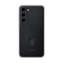 Клип-кейс (накладка) Samsung Frame Case для Samsung Galaxy S23 Plus полиуретан, поликарбонат, чёрный