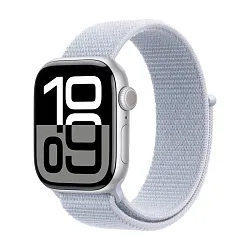 Умные часы Apple Watch Series 10 42mm GPS Silver Aluminum Case Blue Cloud Sport Loop