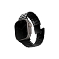 Блочный браслет UNIQ Strova Mag для Apple Watch 44 / 45 / 46 / 49mm сталь