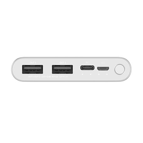 Внешний аккумулятор Xiaomi Mi Power Bank 3 10000 мАч 18 Вт серебристый - 3