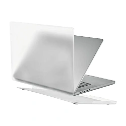 Клип-кейс (накладка) uBear Ice для Apple MacBook Air 13" (2022 - 2025) поликарбонат, силикон, прозрачный
