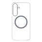 Клип-кейс (накладка) Clear Case MagSafe для Samsung Galaxy S25 Plus поликарбонат, прозрачный