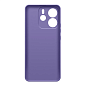 Клип-кейс (накладка) Silicone cover закрытый для Xiaomi Redmi Note 14 4G силикон, лавандовый - 2