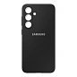 Клип-кейс (накладка) для Samsung Galaxy S24 / S25 силикон, чёрный