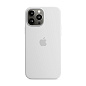 Клип-кейс (накладка) Silicone Case для Apple iPhone 13 Pro силикон, белый