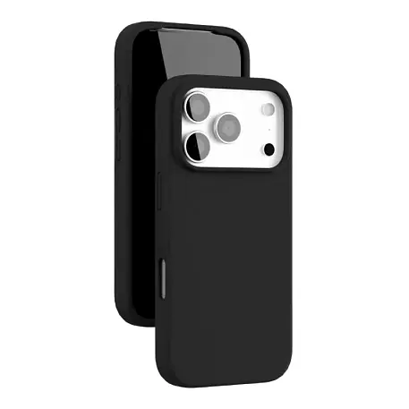 Клип-кейс (накладка) VLP LITE Mist Case Magsafe для Apple iPhone 17 Pro Max силикон, поликарбонат, чёрный - 2