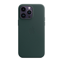 Клип-кейс (накладка) Apple Leather Case MagSafe для Apple iPhone 14 Pro Max кожа, Forest Green