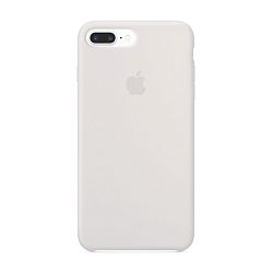 Клип-кейс (накладка) Apple Silicone Case для Apple iPhone 7 Plus / 8 Plus силикон, White