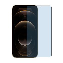 Защитное стекло 3D Luxury для Apple iPhone 12 / 12 Pro, черная рамка