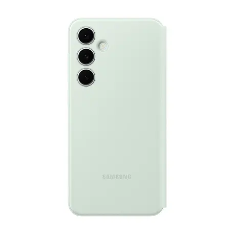 Чехол-книжка Samsung Wallet Case для Samsung Galaxy S24 FE (Уценка) мятный (хорошее состояние, точки на чехле) - 2