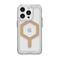 Клип-кейс (накладка) UAG Plyo Magsafe для Apple iPhone 15 Pro (Уценка) прозрачный золотой (хорошее состояние, потертости)