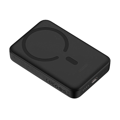 Внешний аккумулятор с беспроводной зарядкой Baseus Magnetic Mini Wireless Fast Charge 10000 мАч 30 Вт чёрный - 3