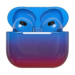 Беспроводные наушники Apple AirPods 3 градиент сине-фиолетовый (полная покраска) (MPNY3)