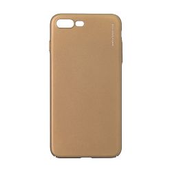 Клип-кейс (накладка) X-Level Knight для Apple iPhone 7 Plus / 8 Plus пластик, золотой