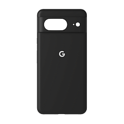 Клип-кейс (накладка) Silicone cover закрытый для Google Pixel 8 силикон, чёрный