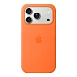 Клип-кейс (накладка) Apple Silicone Case MagSafe для Apple iPhone 17 Pro силикон, Orange