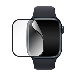Защитное стекло Mocoll Gold Armor 3D для Apple Watch 41mm, черная рамка
