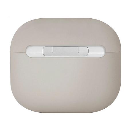 Кобура UNIQ Lino для Apple AirPods 3 поликарбонат, силикон, бежевый - 2