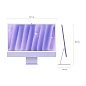 Моноблок Apple iMac 24" M4 (10-core GPU) 16 ГБ, 256 ГБ (Z1ET0009W), фиолетовый - 4