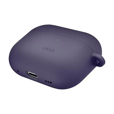 Кобура UNIQ Nexo для Apple AirPods Pro 2 силикон, фиолетовый - 2