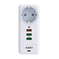 Сетевое зарядное устройство Aukey Wall Socket 18 Вт белый