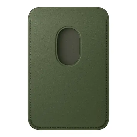Кардхолдер Apple FineWoven Wallet with Magsafe (2025) для Apple iPhone микротвил, Moss - 2
