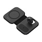 Беспроводное зарядное устройство Breaking 3 in 1 Charging Stand DS01 20 Вт (Уценка) чёрный (хорошее состояние, мелкие потертости, неполный комплект) - 2