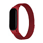 Браслет Миланский сетчатый для Mi Band 5 / 6 сталь
