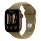 Умные часы Apple Watch Series 12 42mm GPS Dark Bronze Aluminum Case Olive Sport Band S/M