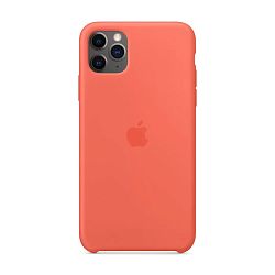 Клип-кейс (накладка) Apple Silicone Case для Apple iPhone 11 Pro Max силикон, Clementine