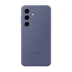 Клип-кейс (накладка) Samsung Silicone Case для Samsung Galaxy S24 Plus силикон, поликарбонат, фиолетовый