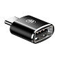 Адаптер-переходник Baseus OTG (USB to Type-C) чёрный - 2
