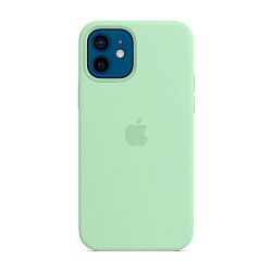 Клип-кейс (накладка) Apple Silicone Case MagSafe для Apple iPhone 12 / 12 Pro силикон, Pistachio