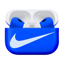Беспроводные наушники Apple AirPods Pro 2 (Lightning) "Nike" синий (MQD83)