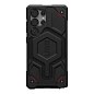 Клип-кейс (накладка) UAG Monarch Pro Magsafe для Samsung Galaxy S25 Ultra поликарбонат, кевлар, чёрный