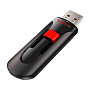 USB-флешка SanDisk Gruzer Glide 2.0 64 ГБ, чёрный - 1