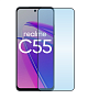 Защитное стекло 3D Premium для Realme C55, черная рамка - 1