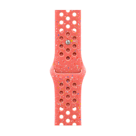 Спортивный ремешок Nike для Apple Watch 38 / 40 / 41 / 42mm фторэластомер "волшебный уголёк" - 3