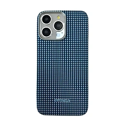 Клип-кейс (накладка) Pitaka Slim and Light MagEZ Case 5 для Apple iPhone 15 Pro Max кевлар (арамид), "ледяное море"