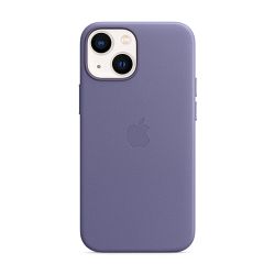 Клип-кейс (накладка) Apple Leather Case MagSafe для Apple iPhone 13 Mini кожа, Wisteria