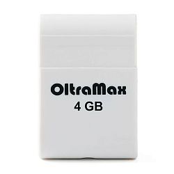 USB-флешка OltraMax 70 4 Гб белый