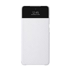 Чехол-книжка Samsung Smart S View Wallet Cover для Samsung Galaxy A72 полиуретан, поликарбонат, белый