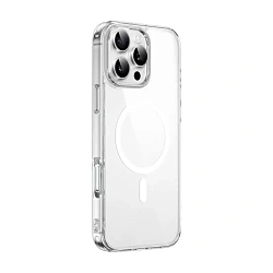 Клип-кейс (накладка) WIWU iShield Pro для Apple iPhone 16 Pro Max пластик, силикон, прозрачный