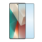 Защитное стекло 3D Classic для Xiaomi Redmi Note 13 5G / 13 Pro / 14S / Poco M6 Pro 4G / X6 / X6 Pro, черная рамка - 2